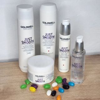 CẶP DẦU GỘI XẢ, DẦU DƯỠNG TÓC GOLDWELL SUÔN MƯỢT JUST SMOOTH 250ML - 1000ML
