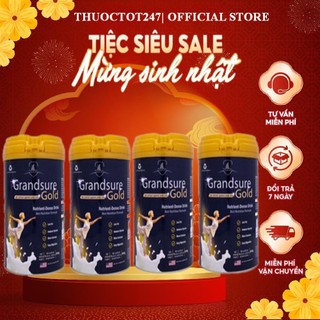 Combo 4 lon sữa non xương khớp Grandsure Gold 850g chính hãng giá tốt date mới
