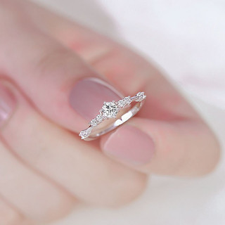 Nhẫn bạc nữ Công chúa Tuyết Silver Ring - Nhẫn bạc ta cao cấp 8098SV fullbox