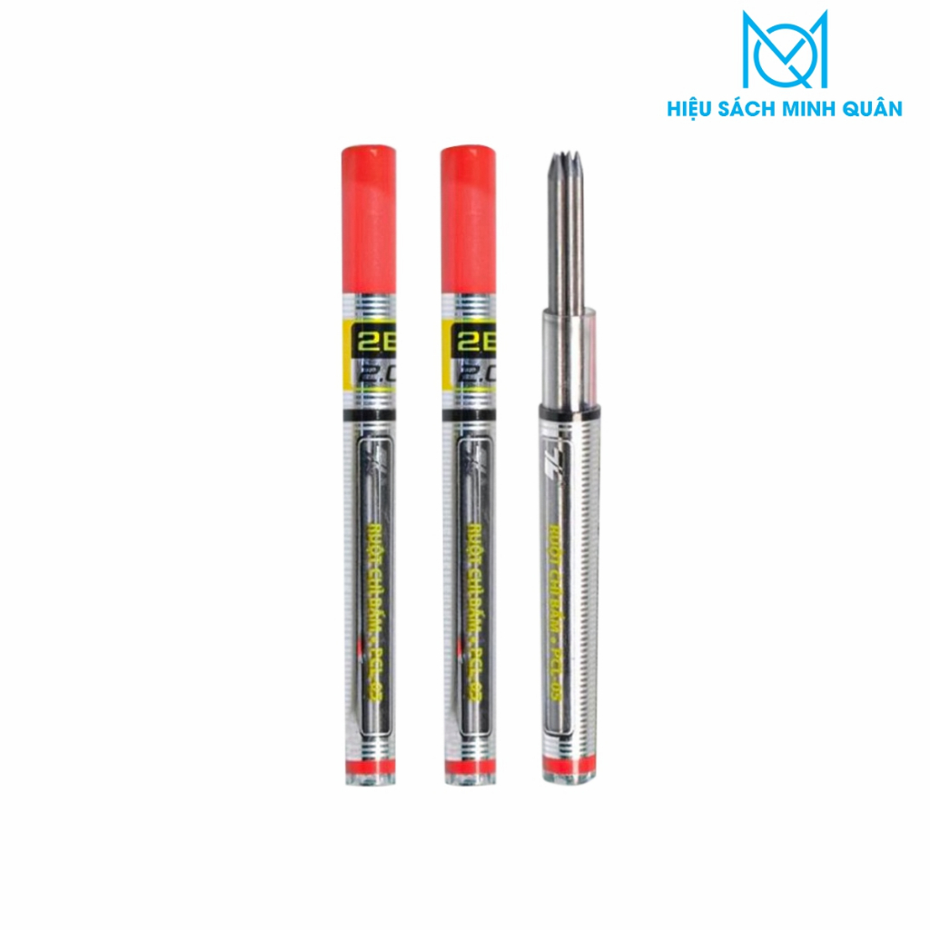 Combo 5 min chì Thiên Long 2B PCL05, đồ dùng học sinh
