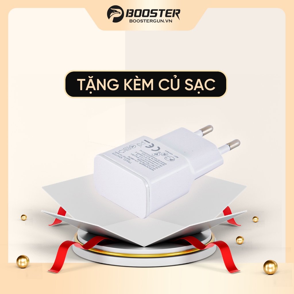 Máy massage Booster M2 cảm ứng thông minh - 6 đầu cắm