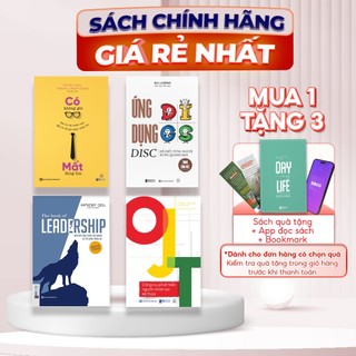 Bộ sách ứng dụng disc trong công việc, có không giữ mất đừng tìm, the book of leadership, ojt - phát triển nhân tài