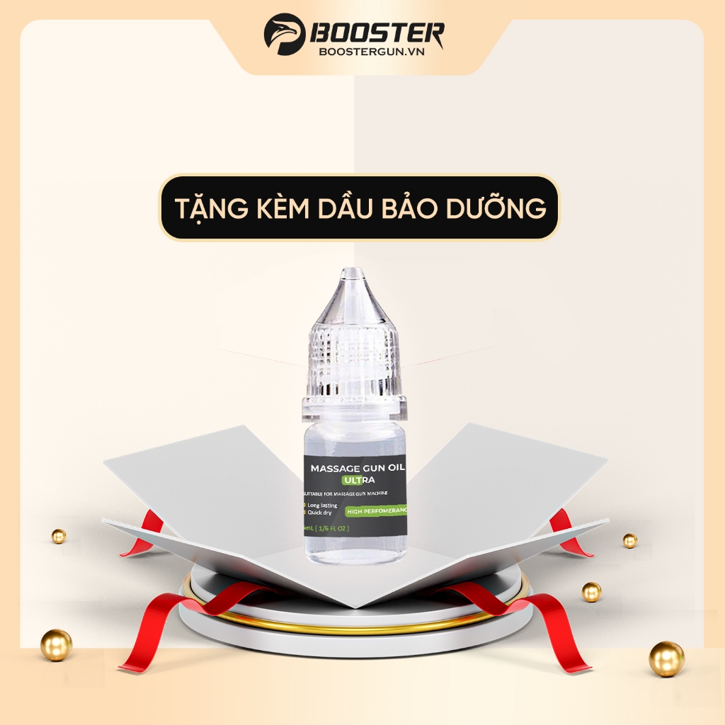 Máy Massage Booster E - 6 Đầu cắm - 9 mức độ - Công suất 120W