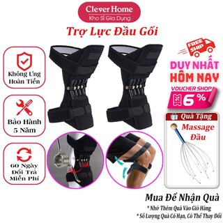 Khung trợ lực đầu gối giúp bảo vệ và kéo dãn khớp gối sử dụng cơ chế đòn bẩy giảm áp lực cho đầu gối