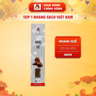 Nhang Sạch Thảo Mộc Hương Quế An An, An Toàn Cho Cả Bà Bầu Và Trẻ Em gói 38 nén (38cm)