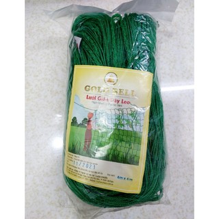 Lưới giàn dây leo bầu bí cỡ lớn 4m x 4m