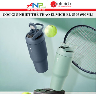 Bình Giữ Nhiệt Elmich EL-8309 (900ml, INOX 304, Kiểu Dáng Thể Thao Có Quai Xách)