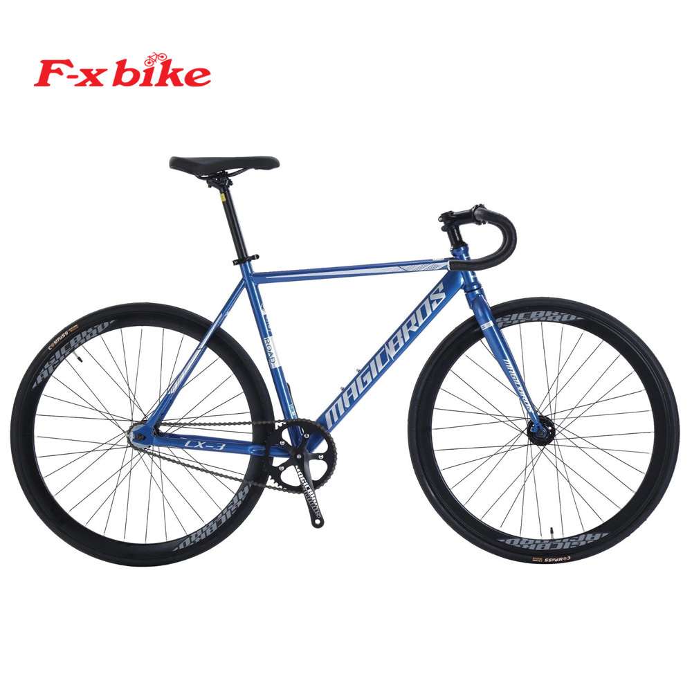 Xe Đạp Fixed Gear F-x Bike Magicbros CX3 mẫu mới 2024 thương hiệu Nhật Bản siêu bền, Khung thép hợp kim chịu lực cực tốt