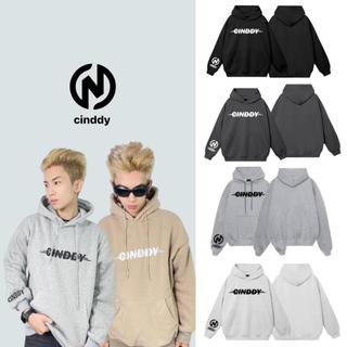 Áo Hoodie Nỉ Bông In Logo CINDDY BRAND Form Unisex (HI001) - CINDDY BRAND Menswear Dài Tay Có Túi