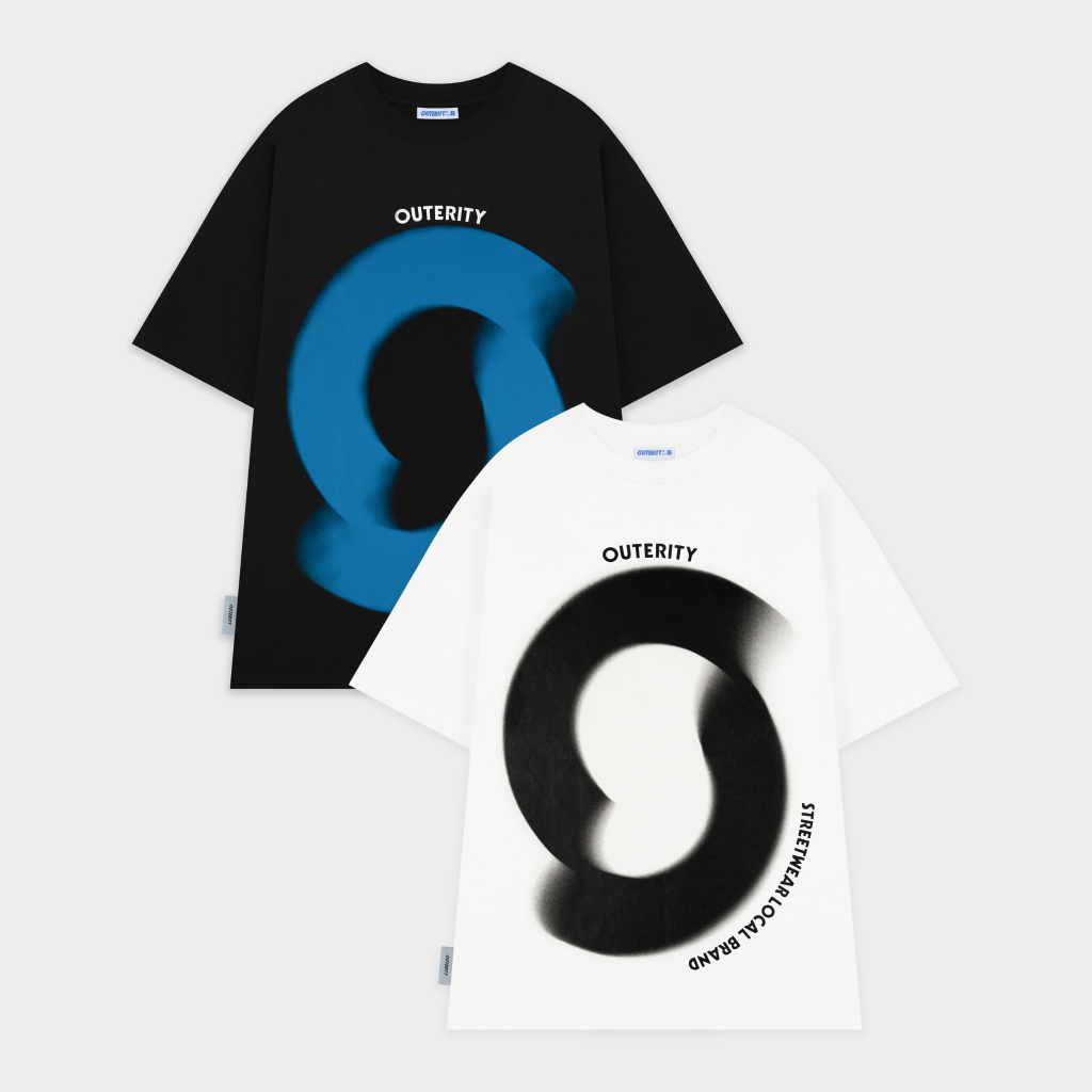 Áo Phông Nam Nữ , Áo thun Outerity illution chất liệu cotton mềm mịn phong cách thời trang unisex trẻ trung 2024