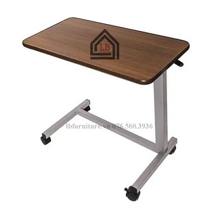 Bàn ăn tại giường/ Bàn làm việc nâng hạ tự động di chuyển linh hoạt