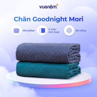 Chăn Goodnight Mori đơn sắc 160x200cm mềm mại, độ bền cao, kháng ẩm tốt