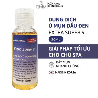 Dung dịch ủ mụn spa medi feel extra super 9+, ủ mụn cám mụn đầu đen sợi bã nhờn