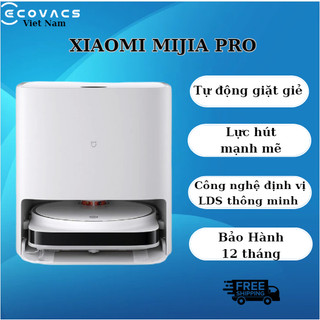 Robot hút bụi lau nhà tự giặt khăn lau Xiaomi Mijia Pro
