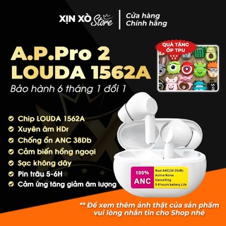 Tai nghe XINXO Pro.2 Louda 1562A ANC (BT8892) HOCO. Chống ồn 35Db, xuyên âm | Tăng Giảm Âm Lượng - XỊN XÒ Store