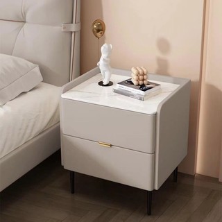 Tủ để đầu giường - tab đầu giường gỗ nguyên khối cao cấp 50x40x50cm có ngăn kéo