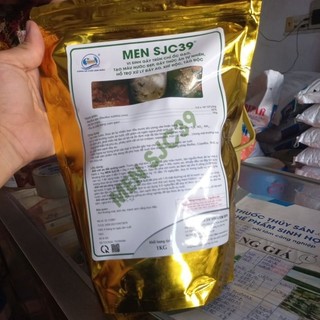 Men SJC 39 vi sinh gây thức ăn tự nhiên ao tôm cá. tạo ốc gạo trùn chỉ gói 1kg