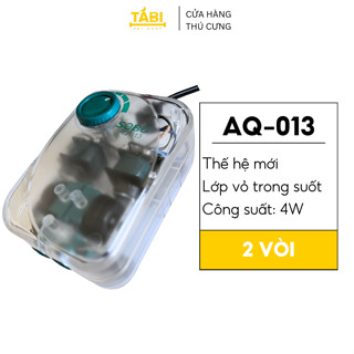   Máy Sủi Khí Oxy SOBO AQ-009, AQ-013 Thế Hệ Mới - Máy Sục Khí Oxi Trong Suốt [AQ-]
