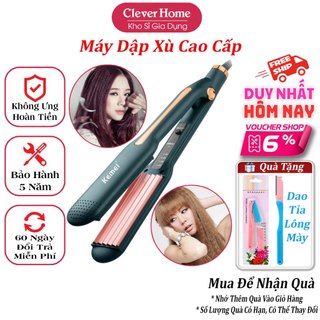 Máy dập xù bấm phồng chân tóc, máy duỗi ép là kẹp thẳng tóc, máy uốn xoăn tự động tóc