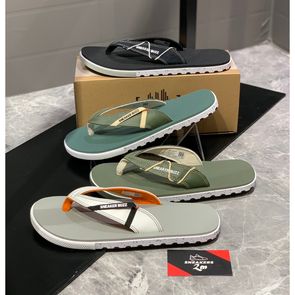 [ 2M Sneaker ] - Dép Sneaker Buzz Quai Họa Tiết Dây