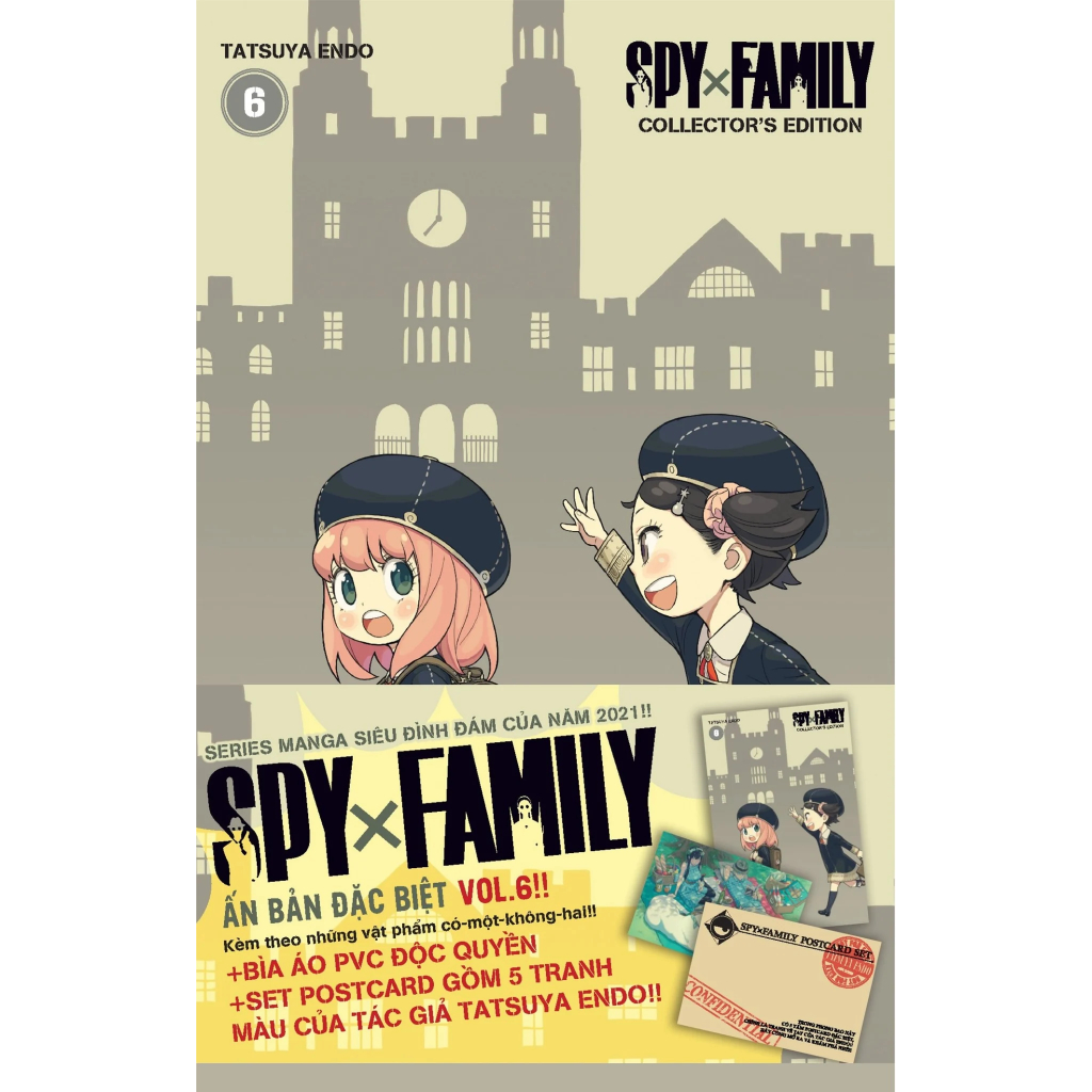 Spy x Family Tập 6 - Bản đặc biệt ( Đủ quà đi kèm ) - Unseal