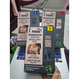 Bra thể thao puma nữ set 2 cái