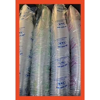 Lốc 50 ly nhựa tiện dụng - ly trà đá không nắp