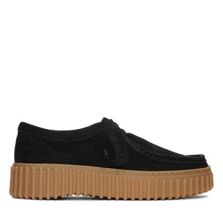 Giày bốt da lộn nữ clarks - torhill bee
