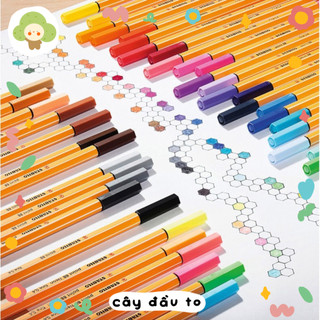 Bút Lông Kim Stabilo Point 88 Ngòi Fineliner 0.4mm Cây Đầu To