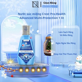 Nước Súc Miệng Crest Pro-Health Advanced Multi-Protection 1 lít