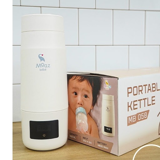 Bình đun nước pha sữa di động Moaz BéBé MB058