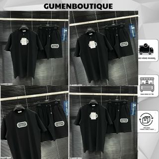  Bộ Quần Áo C D Thêu Logo Tỉ Mỉ - Bộ Cộc Tay Nam C D Thêu Logo Chất Lừ Hàng Cao Cấp