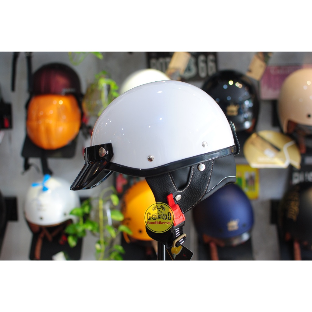 Mũ bảo hiểm 1/2 NAPOLI RETRO N120 Nón ĐỨC