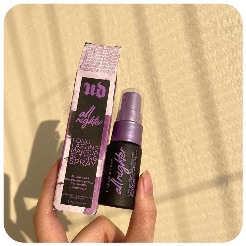 Xịt khoá nền Urban Decay All Nighter Makeup Setting Spray