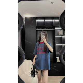 Áo Phông Dir Xanh than QC