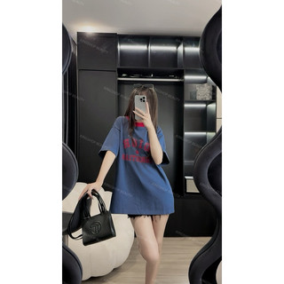 Áo Phông Dir Xanh than QC