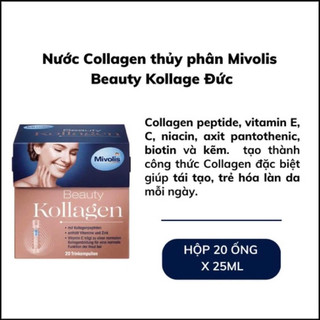 Mivolis Collagen thuỷ phân Beauty Hyaluron đẹp da