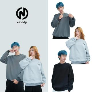 ÁO SWEATER NỈ BÔNG TRƠN CINDDY (SW001) - CINDDY BRAND Nam Menswear Hoodie Tay Dài