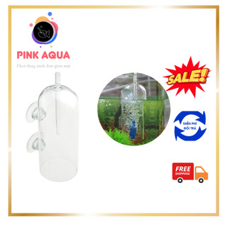 Cốc chống văng | cốc sủi oxy chống văng nước cho bể cá cảnh, thủy sinh