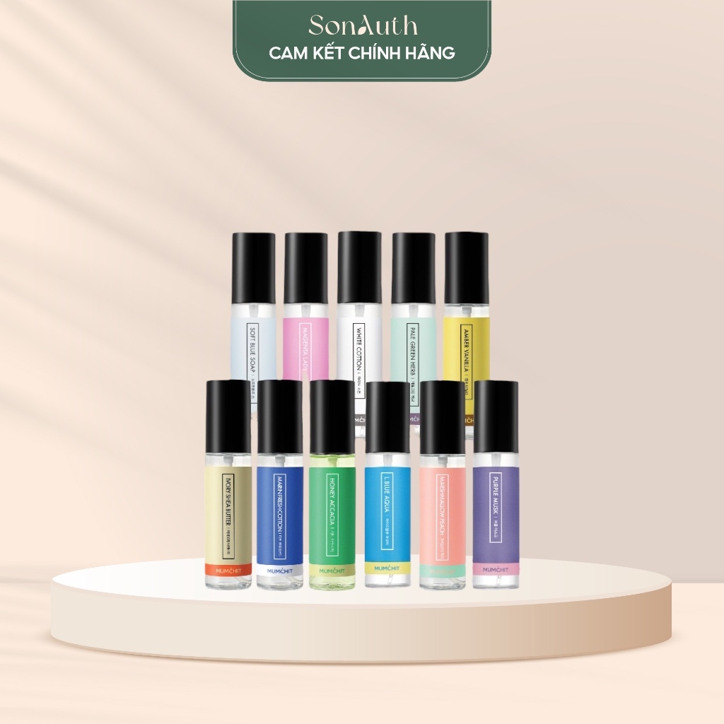 Xịt thơm vải Mumchit Fabric Perfume 70ml