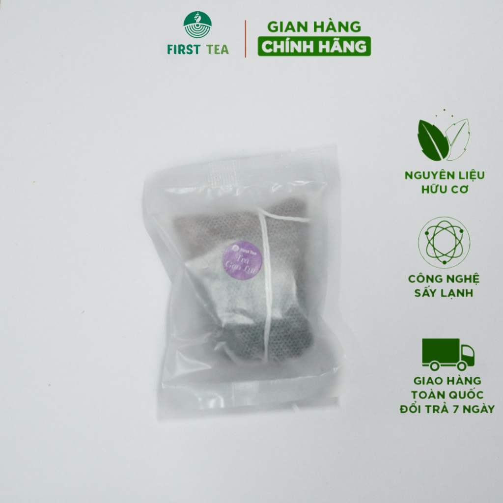 Trà Gạo Lứt Đỗ Đen First Tea ( Gói Dùng Thử )