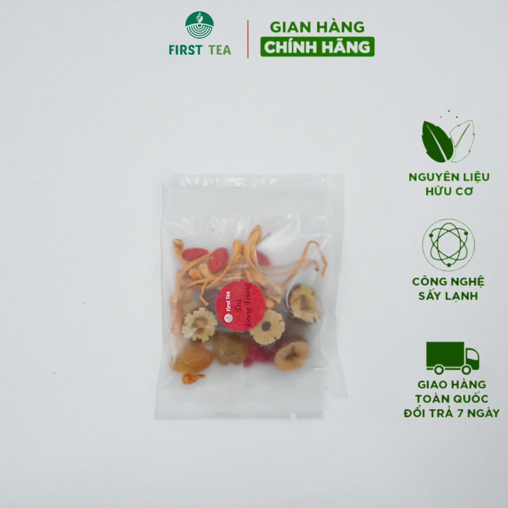 Trà Đông Trùng First Tea ( Gói Dùng Thử )