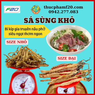 {500g} Sá sùng khô sạch cát Loại 1 (SIZE NHỎ), Sá Sùng Nha Trang Nấu Nước Lèo Nấu Phở Siêu Ngọt, Thơm Ngon