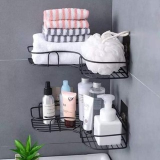 Kệ góc sắt dán tường đựng đồ nhà tắm