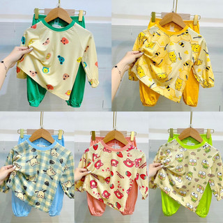 Bộ tay dài minky mom thun lạnh loại 1 xịn xò cho bé trai bé gái mặc ngủ mặc đi chơi siêu xinh size 80-150