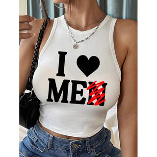 Áo tank top i 🖤 me