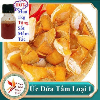KHÔ ỨC CÁ DỨA TẨM ỚT ĐẶC BIỆT SIÊU NGON- [Tặng Kèm Sốt Tắc Chua Cay]Vựa Khô Minh Triết