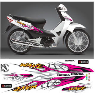 Tem Rời Wave Alpha 50cc& 100cc Mẫu Lửa (2006-2016)