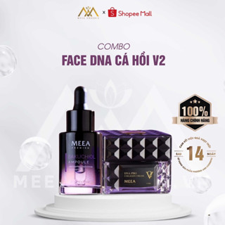 Combo kem face cá hồi V2 Pro + Tinh chất serum BAKUCHIOL  AMPOULE MEEA
