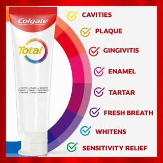 Kem đánh răng Colgate Total Whitening, 170g
